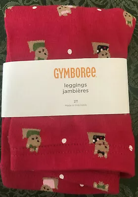 NWt Gymboree Pups & Kisses Yorkie Dog Leggings 2t 2 Pants New York Girl Holidays • $24.80