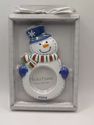 Koala Baby 2005 Snowman Picture Frame Babies R Us NIB • $5.73