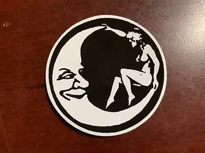 Motorcycle Sticker For Helmets Or Toolbox #2312 Lady Moon Rider • $2.02
