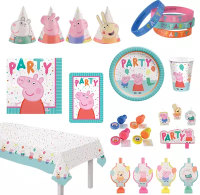 Peppa Pig Tableware Party Supplies Kids Children Birthday Decoration • $12.99