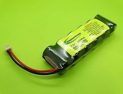 $23 • Buy 7.2v 1600 Battery Fits Losi Mini Slider Losb0205 / Made In Usa