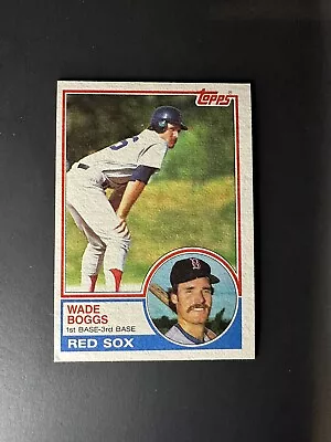1983 Topps - #498 Wade Boggs (RC) • $0.99