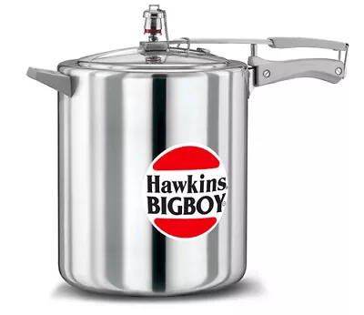 Hawkins BigBoy 14 Ltr Aluminium Pressure Cooker Cooking 14-18 Persons BB14  • $250.99