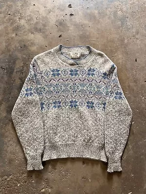 Vintage 90’s Made In USA LL Bean Wool Sweater Size S • $19.99