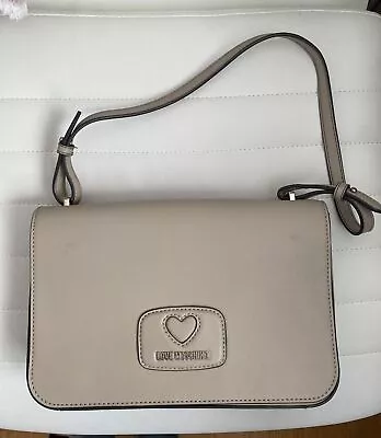 Love Moschino NWT Grey Shoulder Handbag With Some Flaws • $55