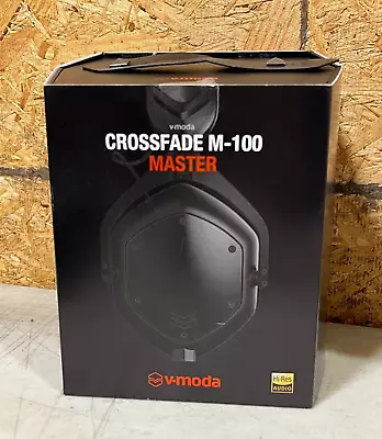 V-MODA Crossfade M-100 Master Over-ear Headphones - Matte Black • $175