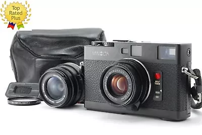 2Lens! [Near Mint+] Minolta CLE Rangefinder M Rokkor 40mm 28mm Lens From Japan • $1299.99