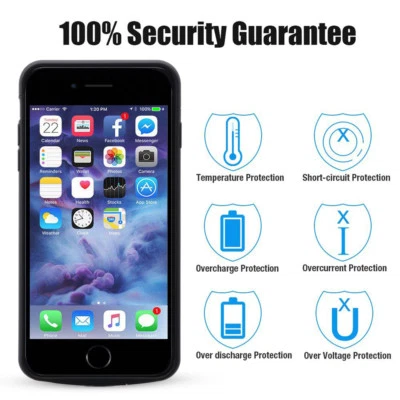 $55.09 • Buy Battery Charger Case Wireless Rechargeable Extended For IPhone Xs MAX X XR 7 8