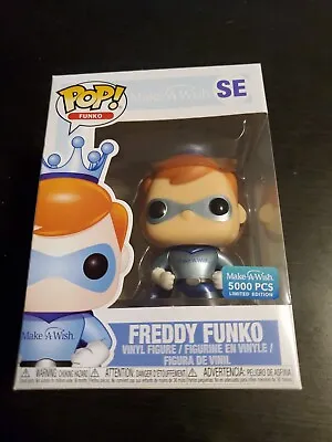 Funko Pop! Freddy Funko Superhero (Metallic) SE Make-A-Wish LE 5000 • $109.39
