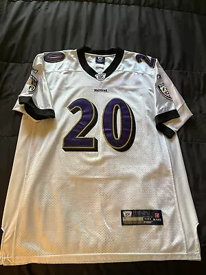 Ed Reed White Embroidered Jersey • $60