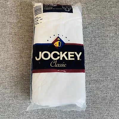 Vintage New Jockey Full Rise Briefs Y Front Underwear 3 Pack 2000 Mens Size 38 • $19.49