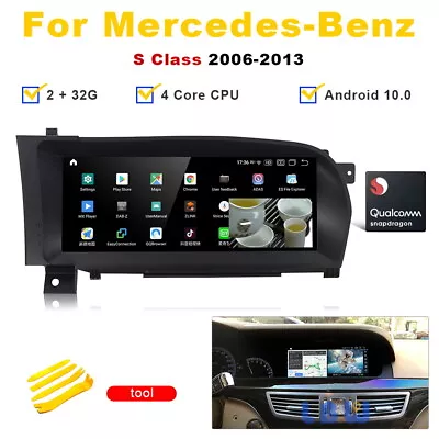 Android 13 For Benz S Class W221 CL W216 S550 S600 S63 2005-2013 Car GPS Radio  • $698.91