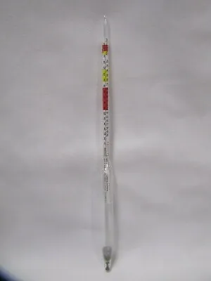 Vintage Glass Alcohol Thermometer Hydrometer • $19.99