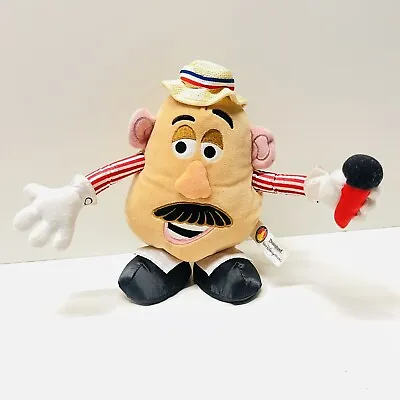 2008 Walt Disney World Disneyland Mr Potato Head With Microphone 9” Plush • $12.55