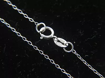 $54.98 • Buy Solid 14k WHITE GOLD Chain Necklace Box Chain Rope Chain Cable Chain 14kt Gold