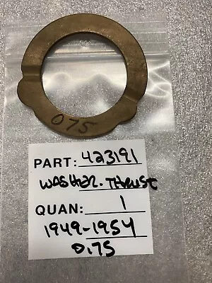 1949 To 1954 Packard Ultramatic Transmission Thrust Washer- 423191 NOS • $5