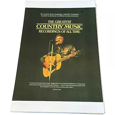 Johnny Cash Country Music  Poster 11 X 17 (362) • $18.47
