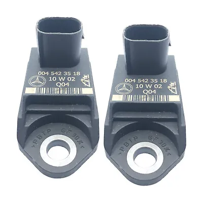 Set Of 2 Front Acceleration Sensors For MB C215 R129 R230 W140 W164 W211 W220 • $241.41