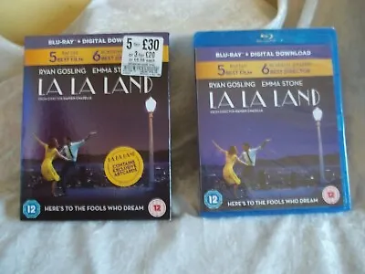 La La Land Blu-ray New/sealed Region B Contains Exclusive Art Cards Lionsgate • £5.99