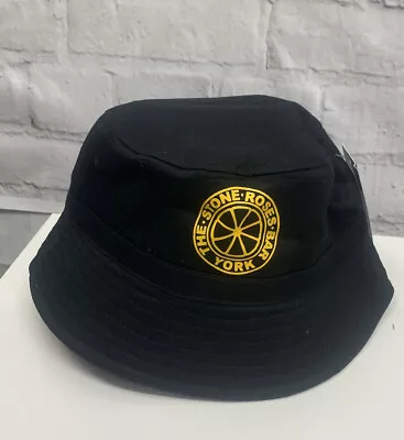 £12 • Buy 🍄 BEECHFIELD 🍄 The Stone Roses Bar York Bucket Hat Size S/M