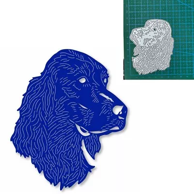 Metal Cutting Dies Etched Dog Mold Scrapbooking Blade Punch Embossing Stencils • $3.44