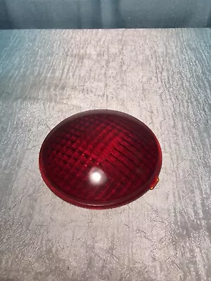 Vintage Glass Red Guide D68 Antique Car Part Tail Light Brake Light • $29.99