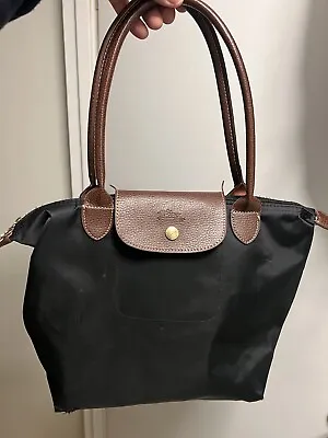 Sold As Is: LONGCHAMP LE PLIAGE 15” Shoulder Bag Black • $24.50