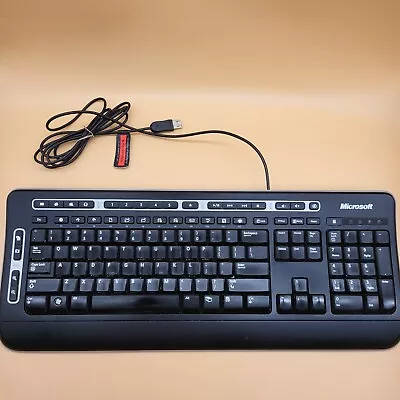 Microsoft Digital Media Keyboard 3000 Wired USB Model 1343 • $22.97