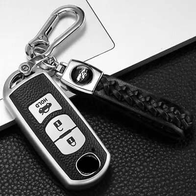 TPU Car Remote Key Fob Case Cover For Mazda 2 3 5 6 CX-3 CX-5 CX-7 CX-9 Silver • $22.99