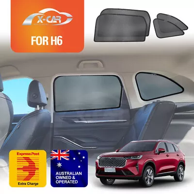 Magnetic Car Rear Port Window Sun Shade Blind Mesh For Haval H6 2021-2024 • $39.95