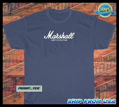 New Item Marshall Amplification Amplifier American Funny Logo Men's Size S-5XL • $23.87