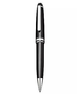 New Montblanc Meisterstuck Platinum  Black Classique  Ballpoint Pen Gift For Men • $371.62
