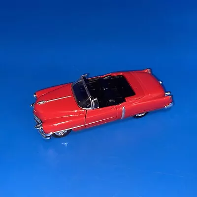 Welly 1953 Cadillac Eldorado Die Cast  Red Convertible 1:43 Metal  • $7.99