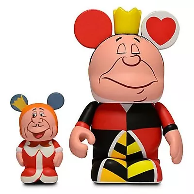 New Disney Vinylmation Alice In Wonderland Queen Of Hearts 3   & King 1 1/2  • $32.50