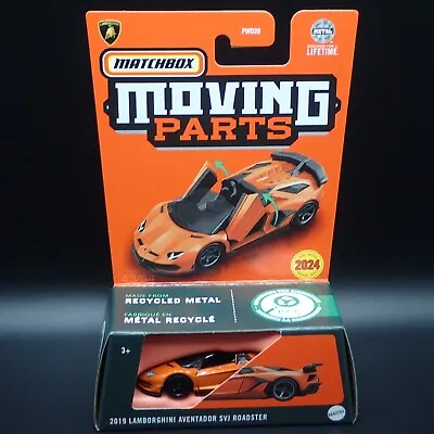 2024 Matchbox Moving Parts 2019 Lamborghini Svj Roadster Opening Doors Case L • $9.99