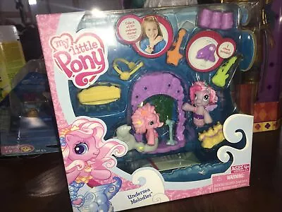 2009 My Little Pony Ponyville Undersea Melodies Pinkie Pie Starsong Mermaids Set • $50.97