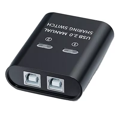 USB Switch 2 Port Manual USB HUB Two Computers Share U Disk Printer Device2270 • $9.59