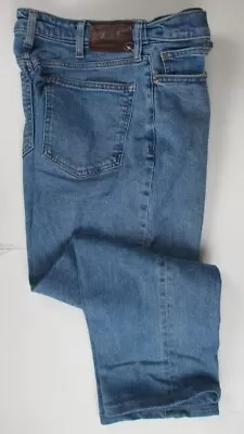 LANDS END Stone Wash Comfort Waist Traditional Fit Jeans Pants Mens 30 X 27 NEW • $24.50