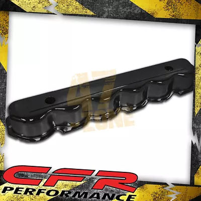 For 1965-89 Ford 240-300 Straight Inline 6 Cylinder Steel Valve Cover - Black • $55.11