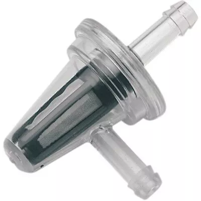 Visu-Filter 1/4  Clear In-Line Fuel Filter 3 L Harley Motorcycle Offroad ATV  • $14.95