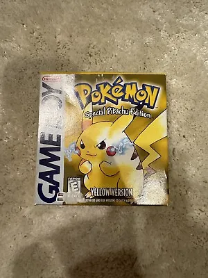 1999 Nintendo Game Boy Pokemon Yellow Version Special Pikachu Ed CIB Complete • $399.99