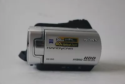 Sony DCR-SR45 30GB HDD 2000x Zoom Carl Zeiss Lens Digital Video Camera • $50.16