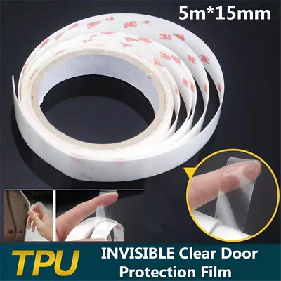 5m Invisible High Strength Car Door Sill Edge Paint Anti Scratch Film Protector • $8.66