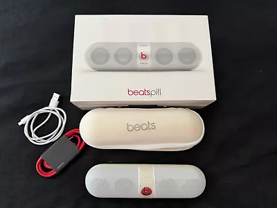 Beats By Dr. Dre Pill+ Portable Wireless Speaker 2. Bluetooth WHITE Used • $139.95