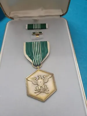 WW2/Vietnam Named Command Sergeant Major Army Commendation Medal + Case • $26.99