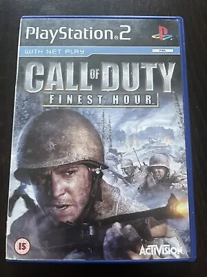 PlayStation2 : Call Of Duty: Finest Hour PS2 • £3.79