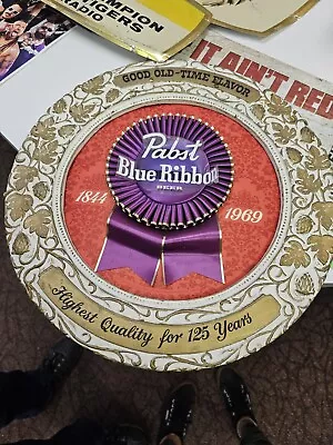 Vintage Pabst Blue Ribbon  Beer Sign • $21.92