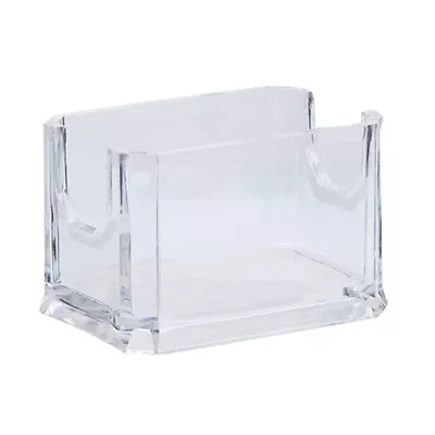 Clear Acrylic Tabletop Bags Sweetener Container Multifunctional Storage Box • £6.13