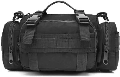 Men Duffel Waist Bag Gym Bag Tactical Duffle Bag Military Travel Work Out Bag US • $15.96