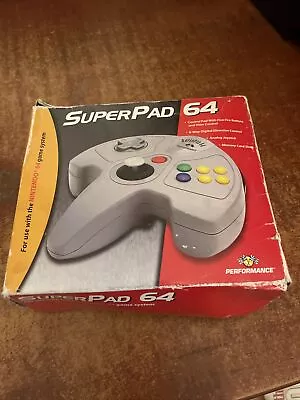 SuperPad 64 - N64 Open Box New Controller  • $18.99